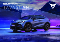 CUPRA TAVASCAN - Owners manual 2024 
